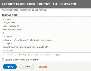 How to create custom view fields programmatically: Unfiltered header area field and content field plugins